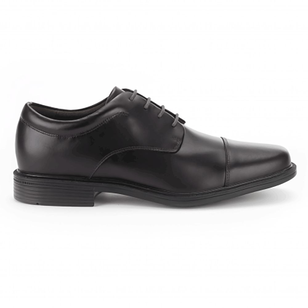 Rockport Men's Ellingwood Oxfords - Black - USA (0352NCFVY)